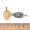 Natural & Synthetic Mixed Stone Pendants G-N349-14P-3