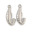 Non-Tarnish 304 Stainless Steel Pendants STAS-I307-553P-1