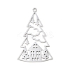 Christmas 201 Stainless Steel Pendants LS-STAS-C156-01G-P-1