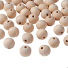 Natural Unfinished Wood Beads WOOD-S651-20mm-LF-1