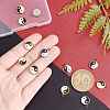 12Pcs 2 Colors Fashion 304 Stainless Steel Enamel Charms STAS-UN0035-98-2