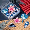 24Pcs 4 Style Acrylic Pendants KY-LS0001-08-5