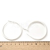 Brass Hoop Earrings for Women EJEW-A121-18C-S-3