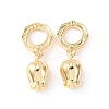 Brass Lily of the Valley European Dangle Charms KK-B166-08G-1