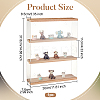 3-Layer Acrylic Minifigures Display Case ODIS-WH0038-50-2