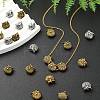24Pcs 3 Colors Tibetan Style Alloy Beads FIND-YW0006-17-5