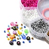 Glass Seed Beads & Acrylic Beads DIY Jewelry Sets DIY-YW0005-92-3