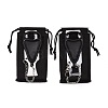 2Pcs Plastic with Metal Portable Door Lock Home Security FIND-AR0001-18B-4