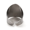 Non-Tarnish 304 Stainless Steel Open Cuff Ring LS-RJEW-Z015-04P-3