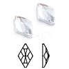 Glass Rhinestone Cabochons RGLA-L025-D01-M1-2