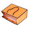 Rectangle Paper Bags with Rope Handles CARB-L011-02B-02-2