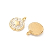 304 Stainless Steel Enamel Pendants STAS-Q119-11G-01-2