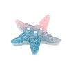 Gradient Color Opaque Resin Decoden Cabochons CRES-P036-01B-03-2