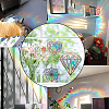 16Pcs Colorful Suncatcher Rainbow Prism Electrostatic Glass Stickers DIY-WH0409-69A-5