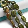 Natural Unakite Beads Strands G-P528-M17-01-2