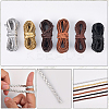 5M 3-Ply PU Leather Braided Cord LC-GF0001-12E-5