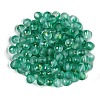 Frosted Baking Paint Glass Beads DGLA-N005-8mm-09-2
