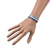 14Pcs 7 Colors Cotton Cord Bracelet Set for Men Women BJEW-FS00025-02-3