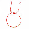 Glass Seed Bead Braided Bracelets for Women AW0420-2-1