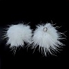 Mink Fur Pendants FIND-H012-04P-01-1