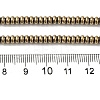 Electroplated Synthetic Non-magnetic Hematite Beads Strands G-I364-I01-01C-4