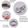 Ring Smooth 304 Stainless Steel Spring Gate Rings STAS-UN0007-25P-5
