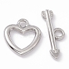 Non-Tarnish 304 Stainless Steel Toggle Clasps LS-STAS-G299-02P-1