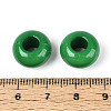 Opaque Acrylic European Large Hole Beads SACR-N019-03A-3