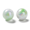 Two Tone Opaque Acrylic Beads SACR-P024-01B-W03-2