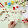 Wood Insect Pendant Decorations HJEW-WH20016-02B-3