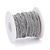 304 Stainless Steel Diamond Cut Chunky Curb Chains CHS-F013-02P-3