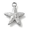 Ocean Theme Anti-Tarnish 304 Stainless Steel Pendants STAS-Z092-06P-03-1