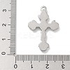 304 Stainless Steel Pendant Cabochons Settings STAS-D197-11P-3