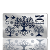 Retro Stainless Steel Metal Cutting Dies Stencils DIY-WH0242-289-1