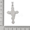 304 Stainless Steel Enamel Pendants X-STAS-D112-02P-3