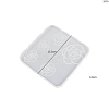 Camelia Pattern Food Grade Silicone Coaster Molds PW-WG32450-03-2