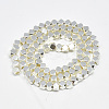 Electroplate Non-magnetic Synthetic Hematite Beads Strands G-Q465-31S-2
