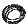 Natural Black Spinel Round Bead Strands X-G-A130-2mm-32A-3