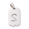 Non-Tarnish 304 Stainless Steel Pendants LS-STAS-H144-02P-2-2