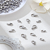 60Pcs 3 Style 304 Stainless Steel Lobster Claw Clasps STAS-LP0005-07-1
