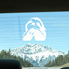 4Pcs 4 Styles PET Waterproof Self-adhesive Car Stickers DIY-WH0308-225A-085-5