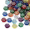 Plastic Hexagon Beads KY-Q002-11-1