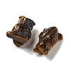Natural Tiger Eye Carved Figurines DJEW-L023-G06-2