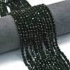 Synthetic Green Goldstone Beads Strands G-A260-A17-01-1