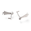 Tarnish Resistant 304 Stainless Steel Ice Pick Pinch Bails STAS-F263-01A-P-2