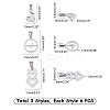 304 Stainless Steel Pendants STAS-UN0012-48-2