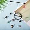 10Pcs 10 Style Natural & Synthetic Gemstone Pendants G-SZ0001-85-5