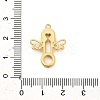 304 Stainless Steel Rhinestone Pendants STAS-P385-03B-G-3