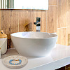 Flat Round Shape Marble Desktop Storage Tray AJEW-WH0348-408-6
