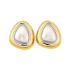 304 Stainless Steel Two Tone Triangle Stud Earrings EJEW-Z116-03GP-01-2